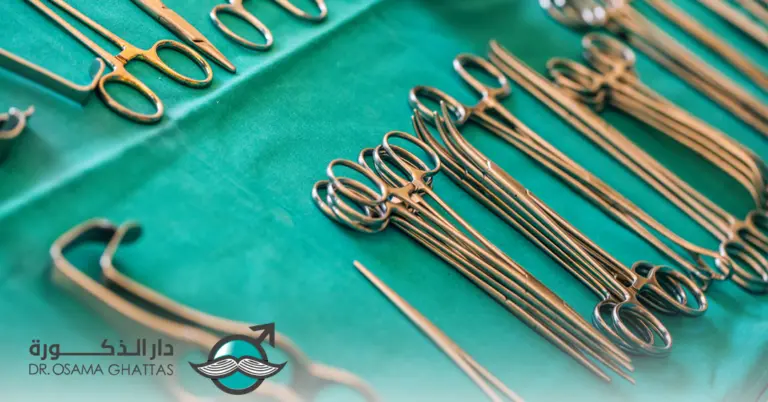Covering surgical tools (dilators, retractors, etc.) with gold