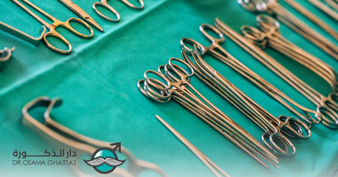 Covering surgical tools (dilators, retractors, etc.) with gold